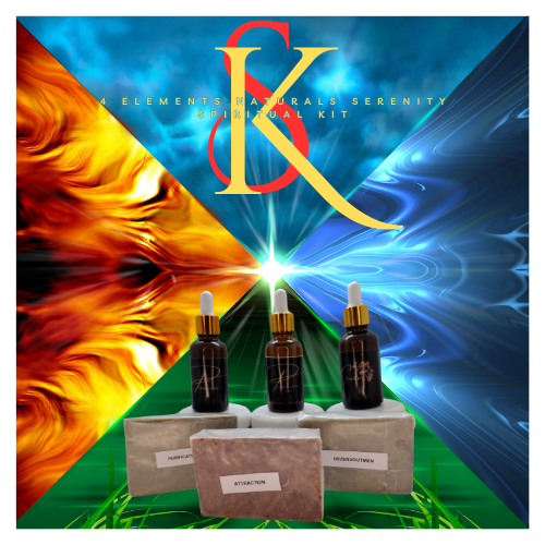 4 Elements Naturals Serenity Spiritual Kit
