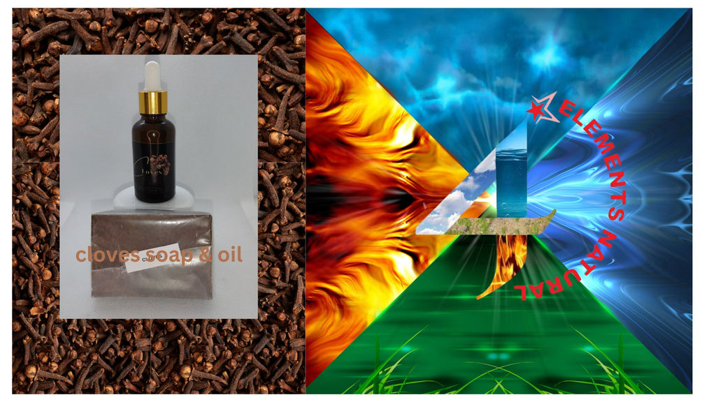 4 Elements Naturals Cloves oil and soap